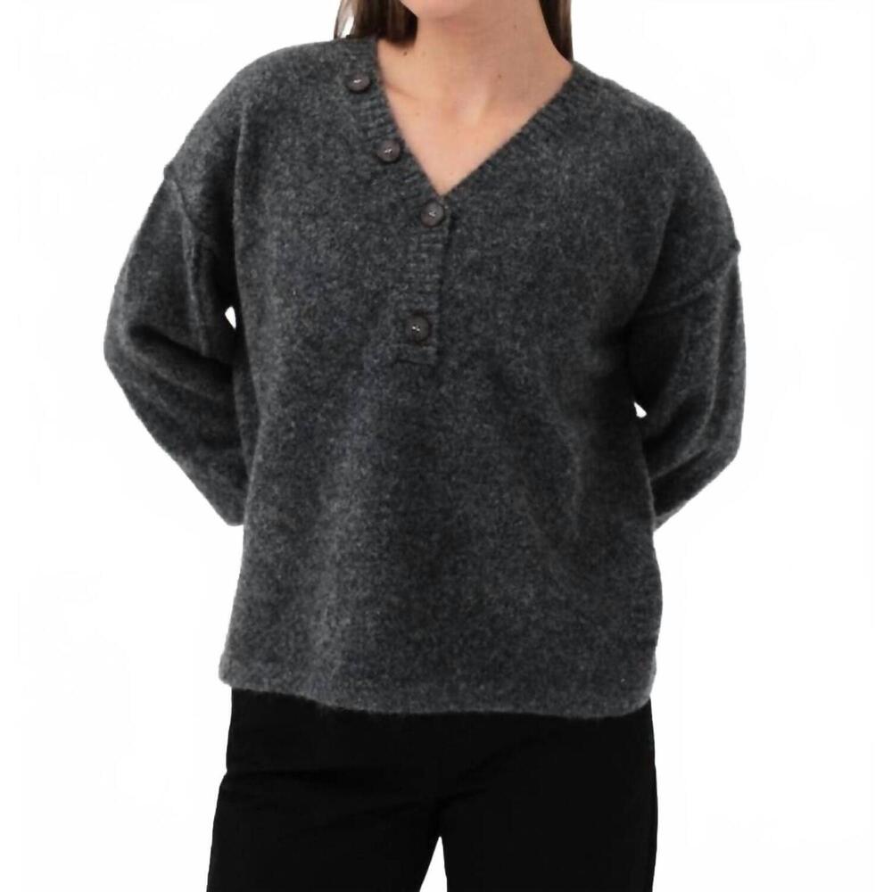 NEW MUS & BOMBON lujan jumper sweater in grey